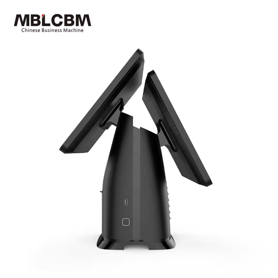 Máy tính tiền cảm ứng màn hình kép MBL-E300 15,6 inch ảnh 3