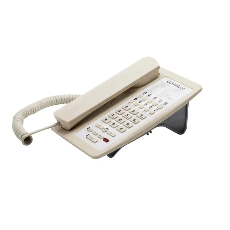 Cotell Classic Series TE3000A - Custom Hotel Landline Telephone With Free Faceplate Printing ảnh 2