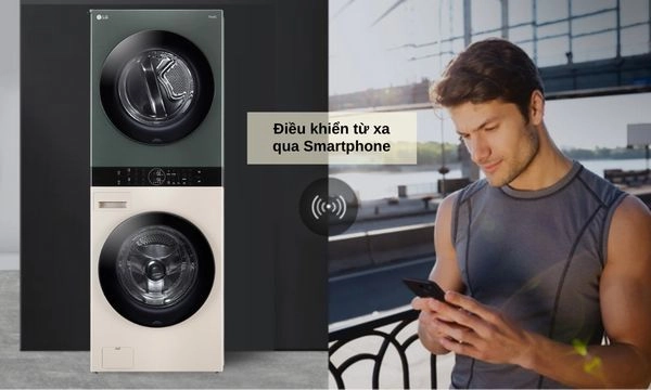 Tháp giặt sấy LG Inverter WT2517NHEG 25/17kg ảnh 4