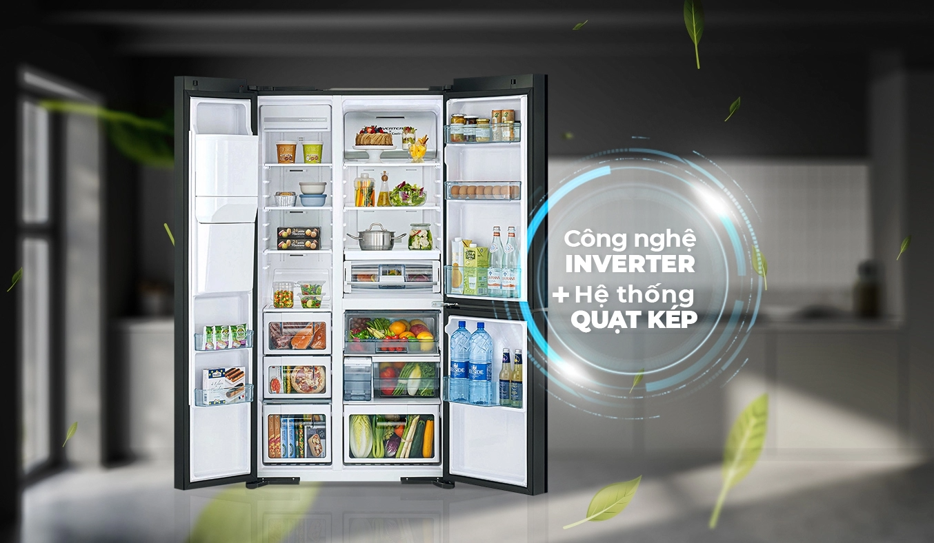 Tủ lạnh Hitachi Inverter 569 lít R-MY800GVGV0(MIR) ảnh 5
