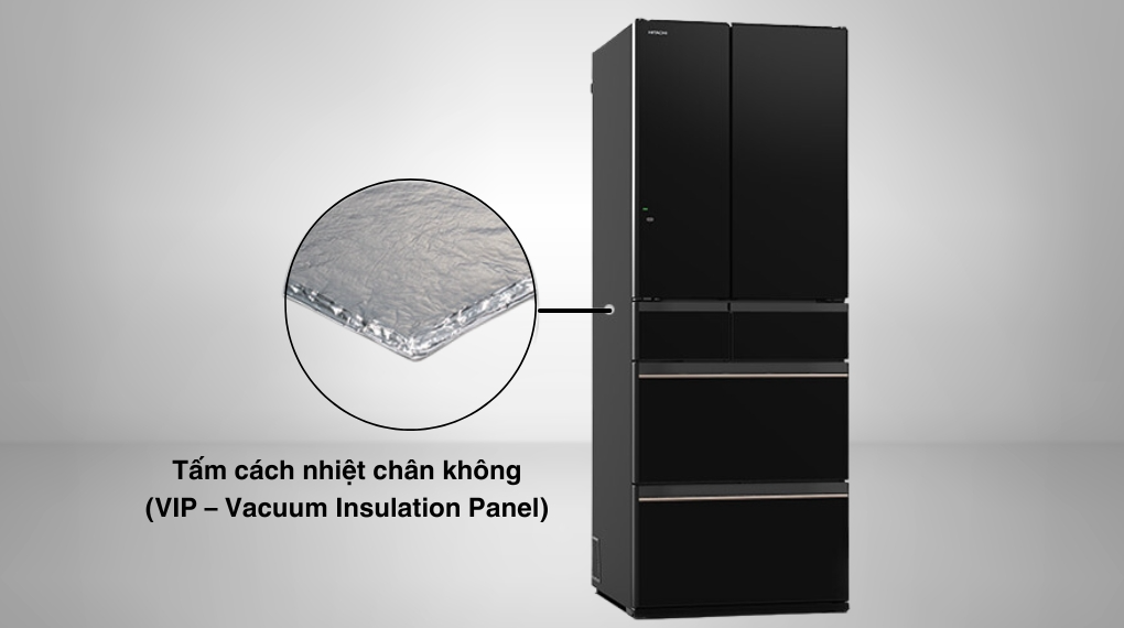 Tủ lạnh Hitachi Inverter 617 lít Multi Door R-HW620RV XK ảnh 2