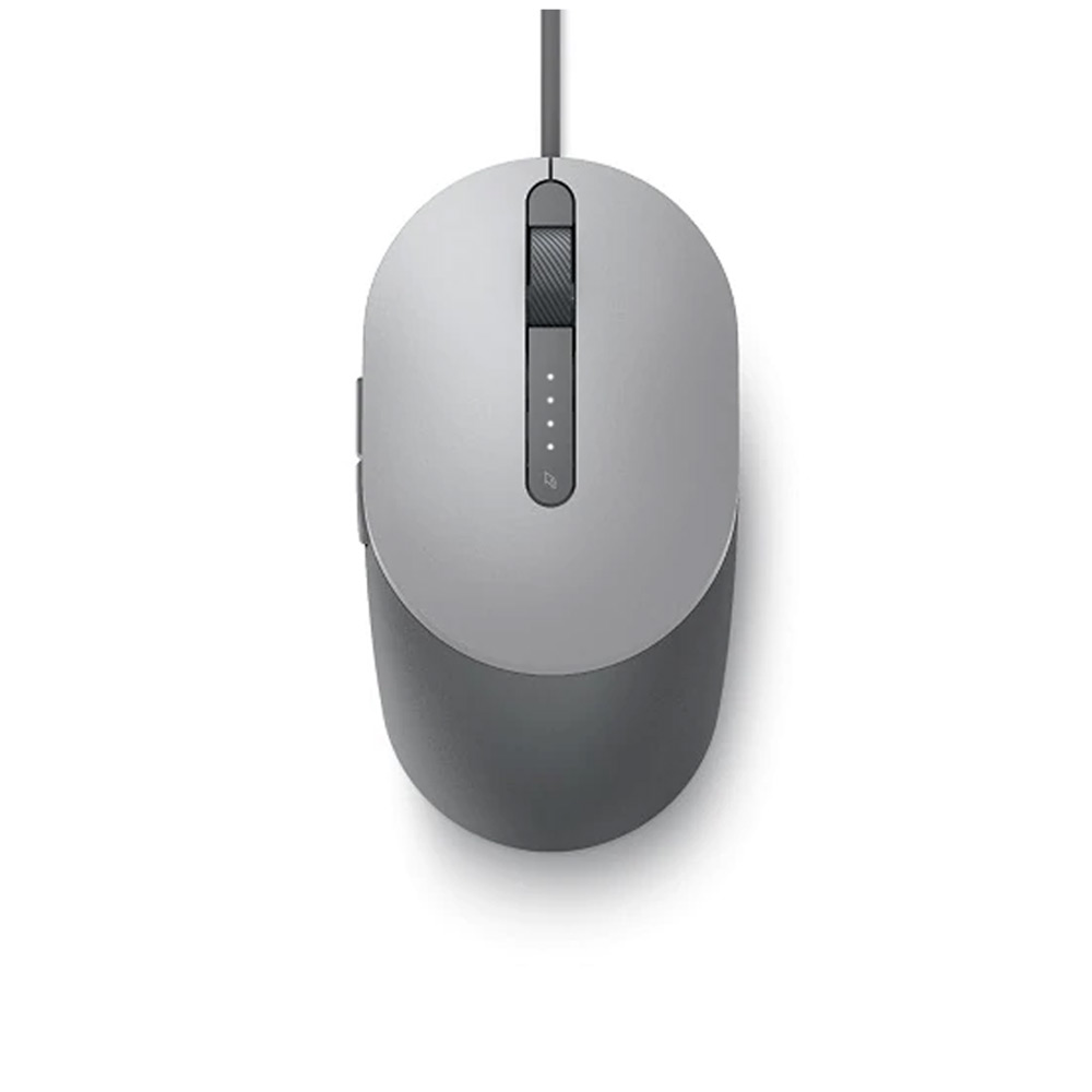 Chuột máy tính Dell Laser Wired MS3220 (Titan Gray) bảo hành chính hãng 12 tháng