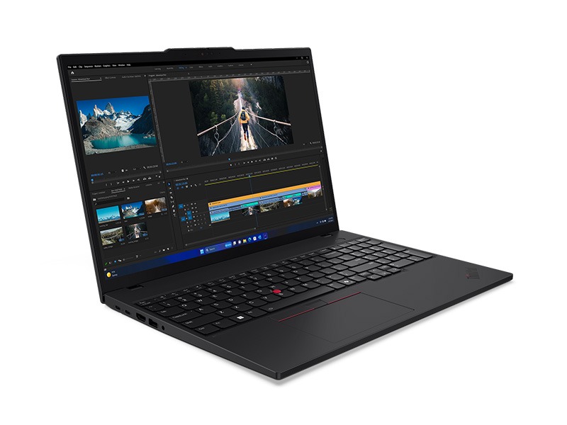 LENOVO THINKPAD T16 GEN 3 (U7-155H/16GB DDR5 RAM/512GB SSD/16" WUXGA/FP, WL, BT/4CELL 52.5WHR/WIN 11PRO/3Y/ĐEN) ảnh 3