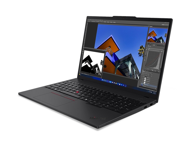 LENOVO THINKPAD T16 GEN 3 (U7-155H/16GB DDR5 RAM/512GB SSD/16" WUXGA/FP, WL, BT/4CELL 52.5WHR/WIN 11PRO/3Y/ĐEN) ảnh 4