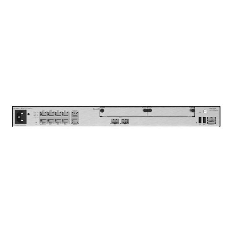 Thiết bị định tuyến AR720, 2*GE combo WAN, 8*GE LAN, 2*USB, 2*SIC