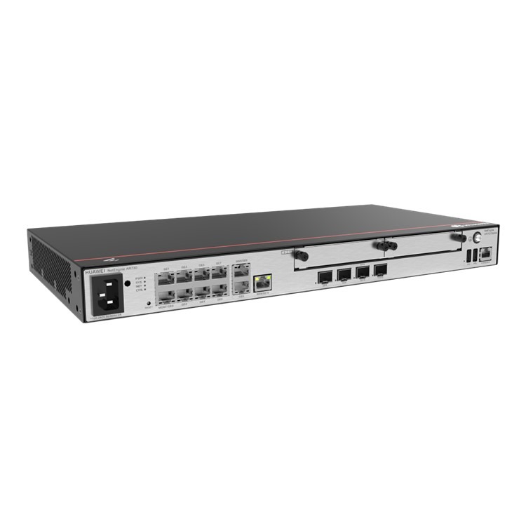 Thiết bị định tuyến AR730, 2*GE combo WAN, 1*10GE(SFP+) WAN, 8*GE LAN, 1*GE combo LAN, 2*USB, 2*SIC ảnh 2