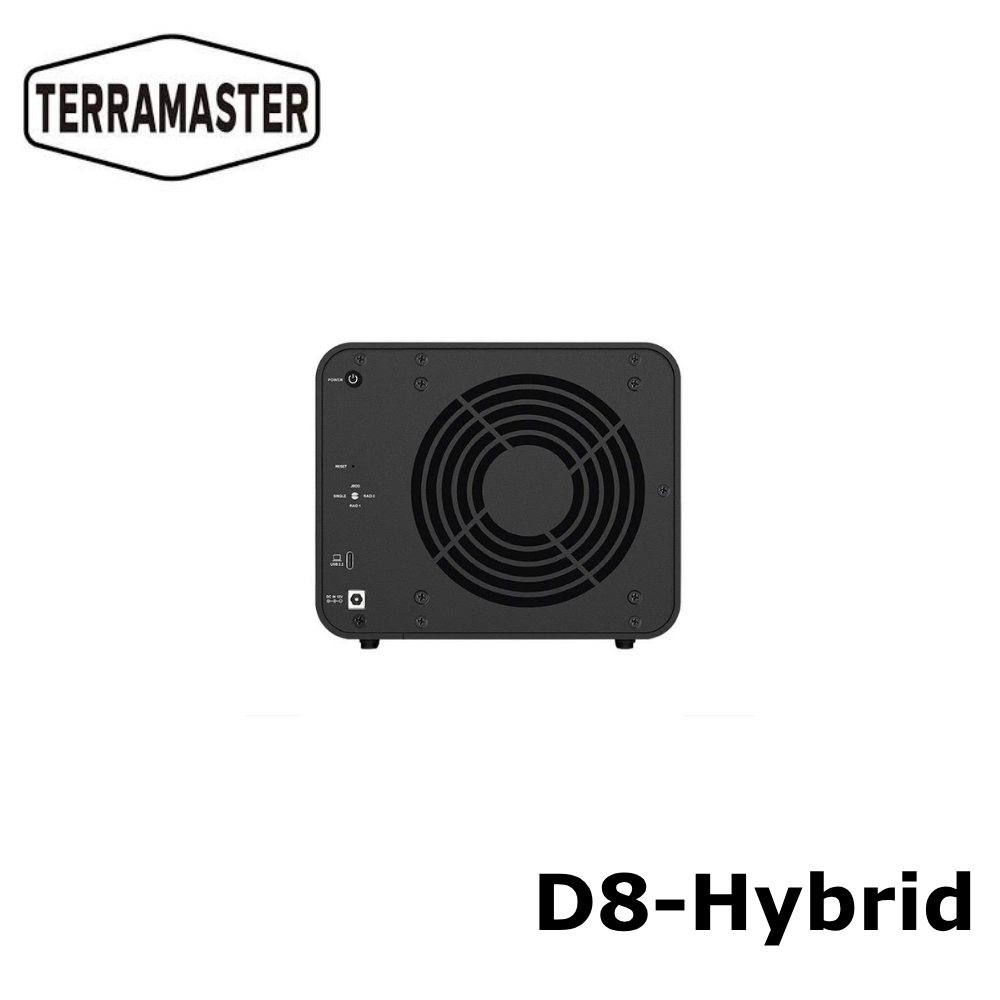 Bộ lưu trữ gắn ngoài TerraMaster D8-Hybrid ảnh 4