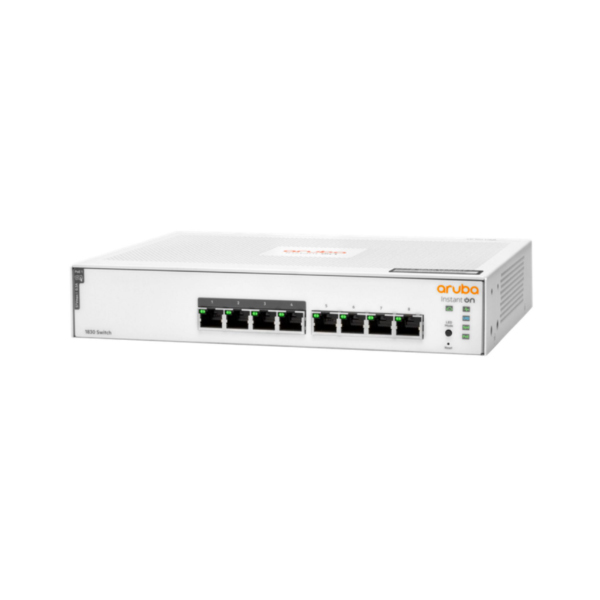 Switch Aruba Instant On 1830 8G JL811A 65W (Gigabit (1000Mbps)/ 8 Cổng/ Smart Switch/ 4 cổng PoE/ Vỏ Thép) ảnh 2