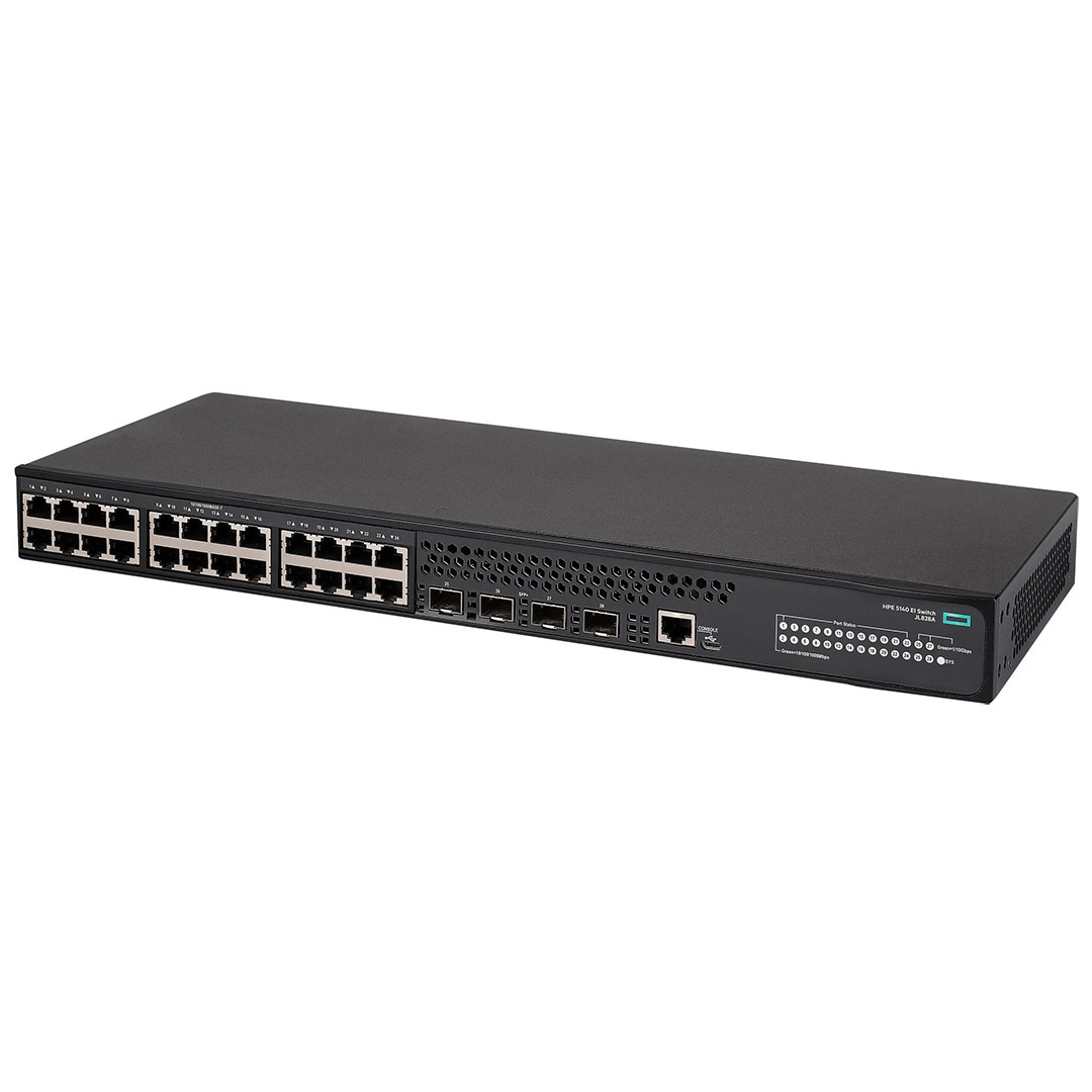 Switch Aruba HPE JL828A 5140 24G 4SFP+ EI ảnh 2