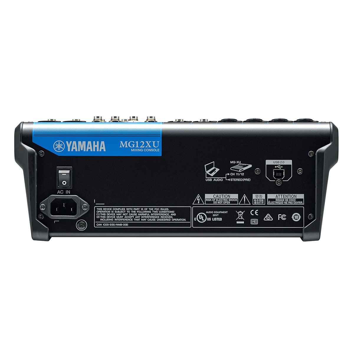 Bàn mixer Yamaha MG12XU (Mixer Analog, 12 kênh, 4 Mono, 4 Stereo) ảnh 2