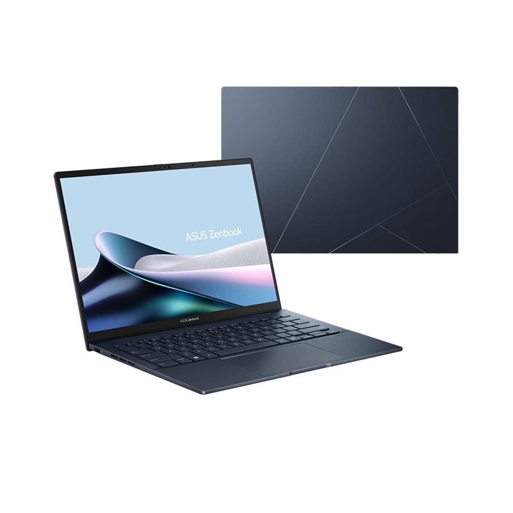 Máy tính Laptop ASUS Zenbook 14 UX3405CA-ST629W (Intel Core Ultra 7 255H 2.0 GHz | Intel Arc Graphics | 14.0-inch 3K OLED | 32GB | 512GB | Windows 11 Home SL | Xanh) ảnh 3