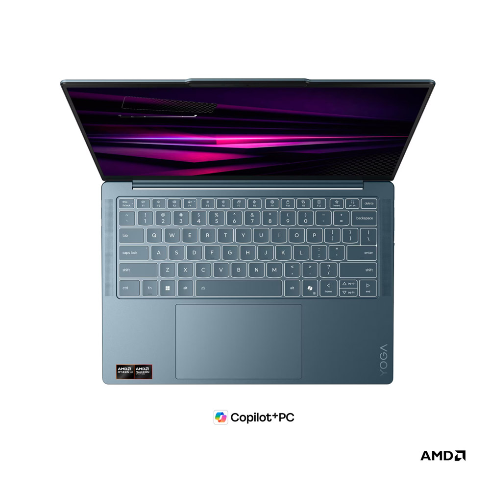 Laptop Lenovo Yoga Slim 7 14AGP11 83QS001DVN (Thông số: AMD Ryzen AI 7 445 | AMD Radeon 840M Graphics | 14 inch WUXGA |Ram 16GB |SSD 512GB | Windows 11 Home |Màu Xanh) ảnh 3