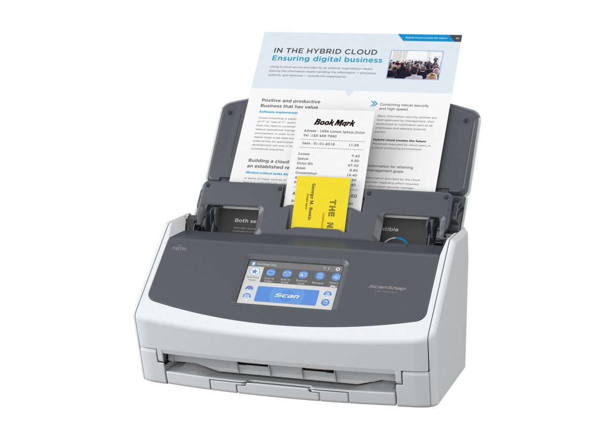 Máy Scan Ricoh IX1600 PA03770-B401 (A4/A5/ Đảo mặt/ ADF/ USB/ Wifi) ảnh 2