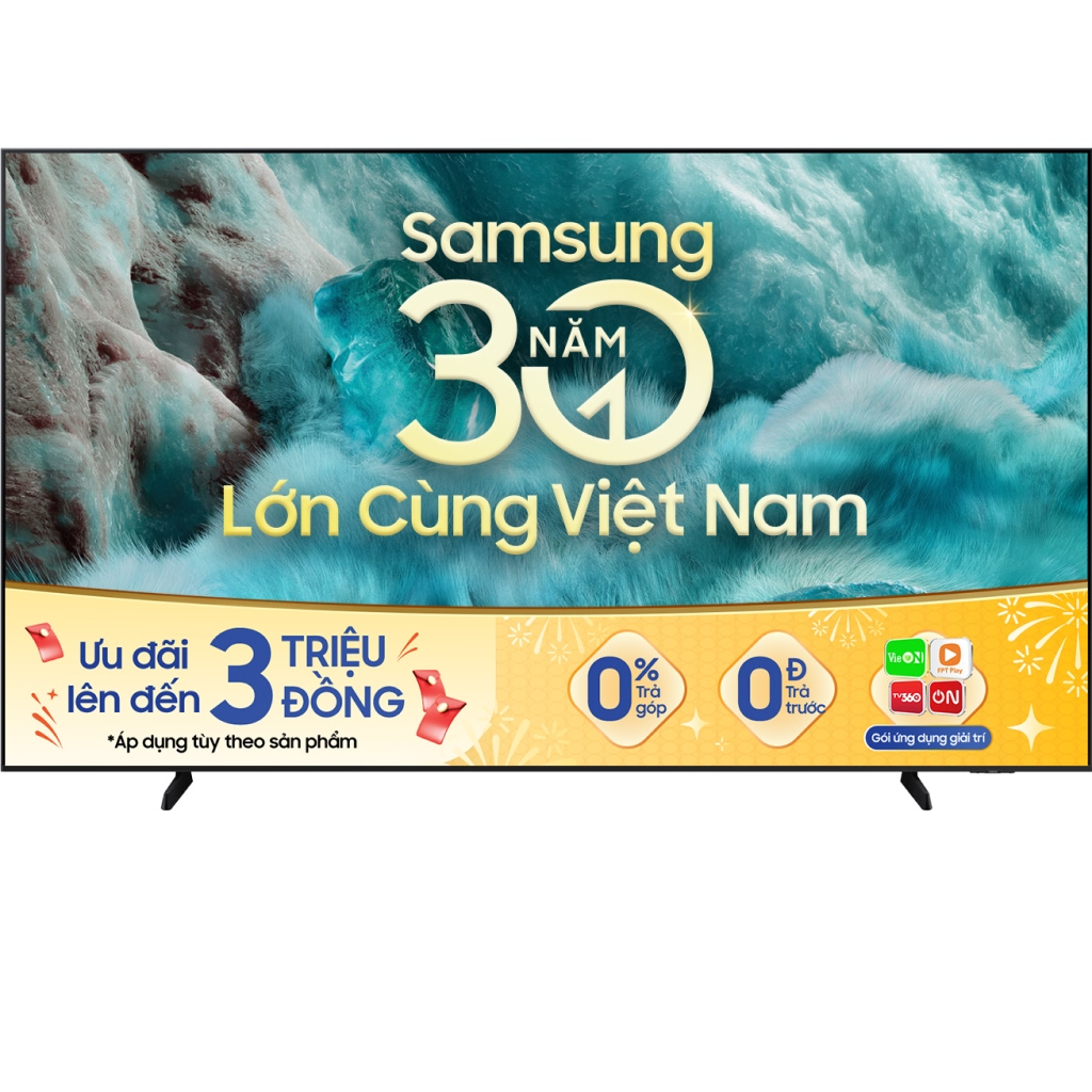 Smart Tivi QLED Samsung 4K 55 Inch QA55Q7FAAKXXV Đen ảnh 2
