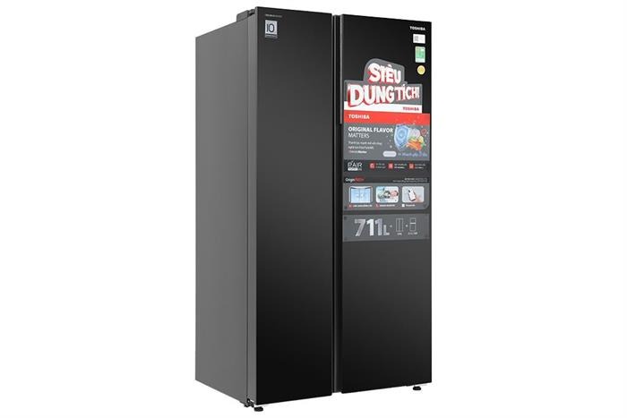 Tủ lạnh Toshiba Inverter 711 lít Side By Side GR-RS910WI-PMV(06)-MG ảnh 2