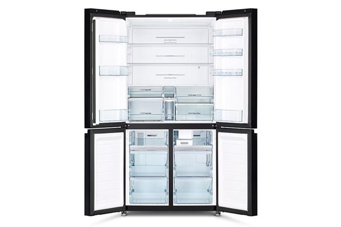 Tủ lạnh Hitachi Inverter 645 lít Multi Door R-WB700VGV4 (GBK) ảnh 2