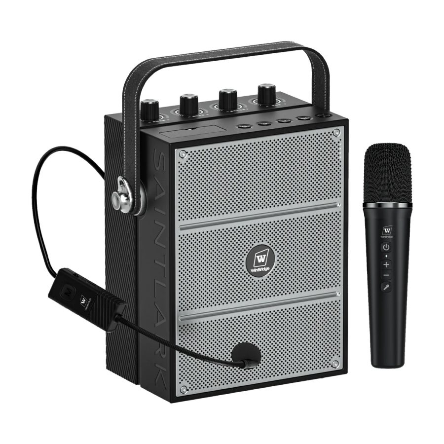 Loa trợ giảng WinBridge S97 60W UHF Wireless 2 micro cho Hội trường
