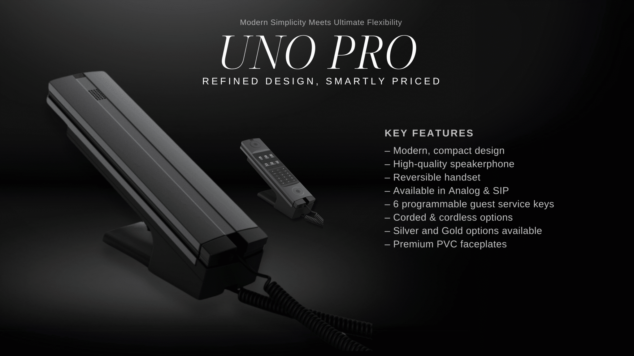Điện thoại khách sạn 82 UNO PRO CÓ DÂY ảnh 5